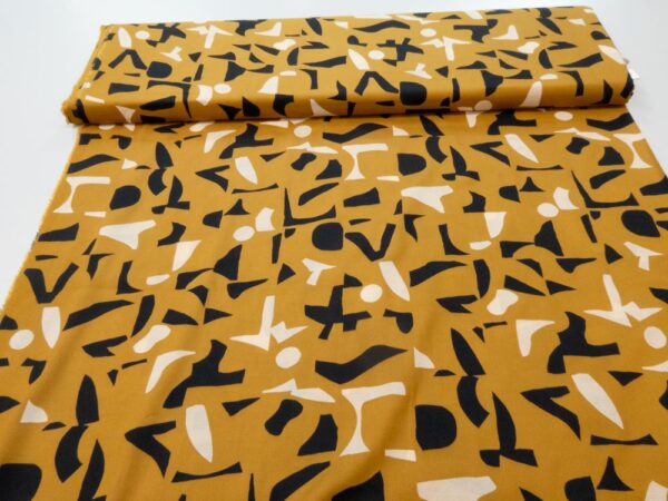 Stoff Modal Shadow Ochre – Bild 3