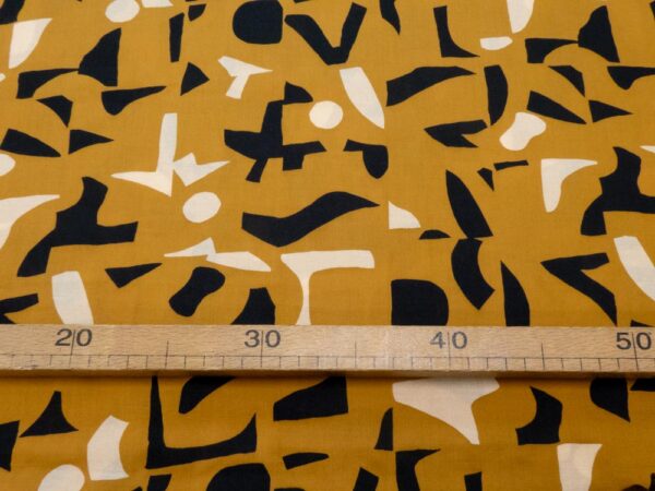 Stoff Modal Shadow Ochre – Bild 4