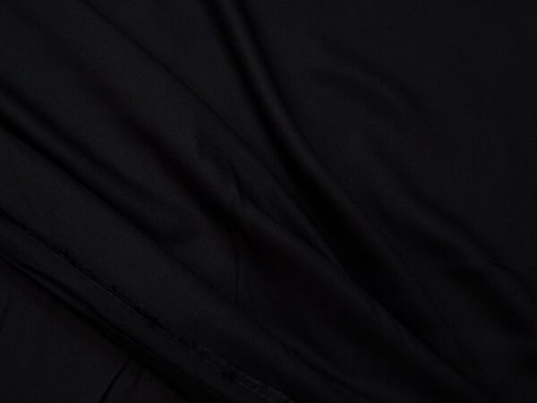 Stoff Tissu Crepe noir
