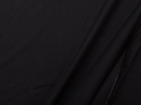 Stoff Popeline fein black