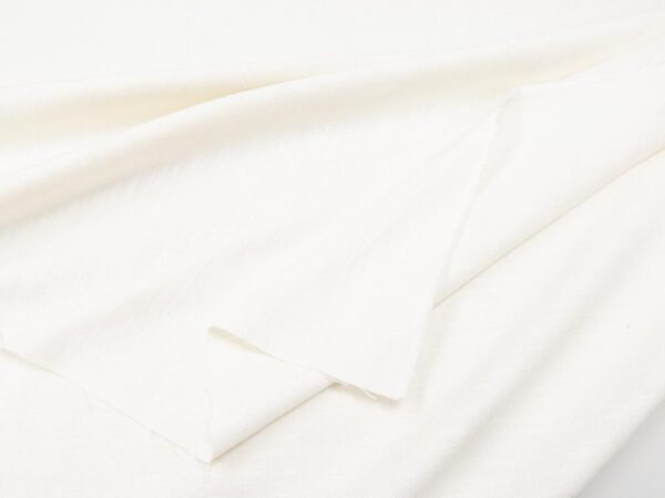 Stoff Deko Carmen Leinen-Viskose creme – Bild 3