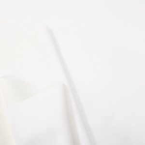 Stoff Kunstleder dick offwhite