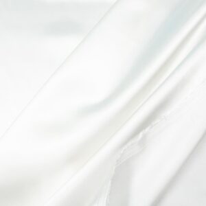 Stoff Futter Duchesse Satin Snow White