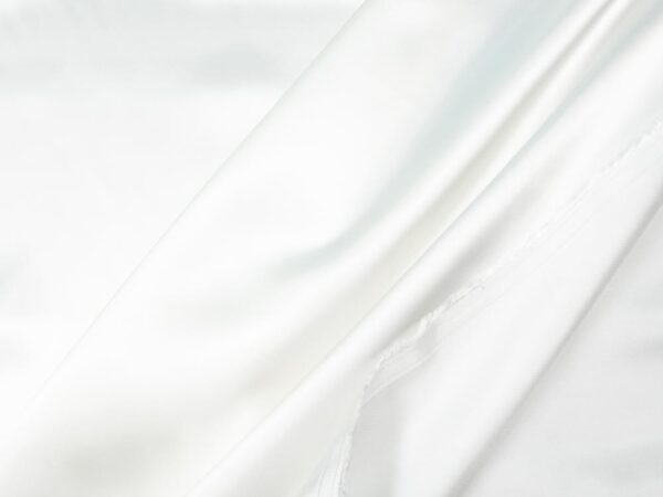 Stoff Futter Duchesse Satin Snow White