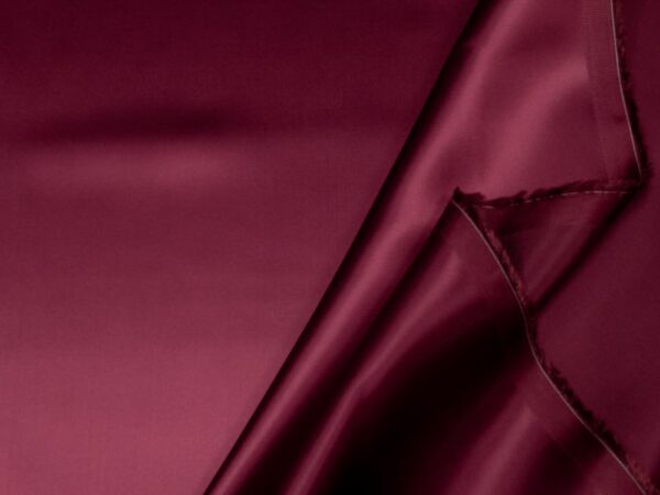 Stoff Futter Duchesse Satin bordeaux