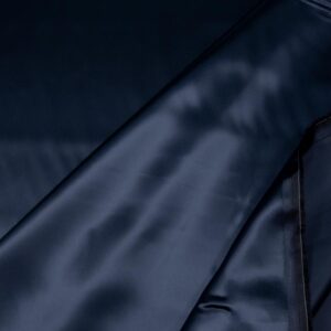Stoff Futter Duchesse Satin Nachtblau