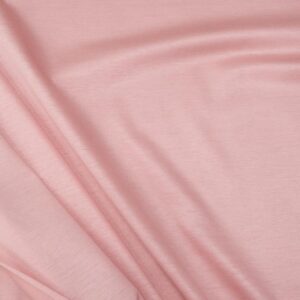 Stoff Jersey Interlock fein & glänzend Pink Nectar