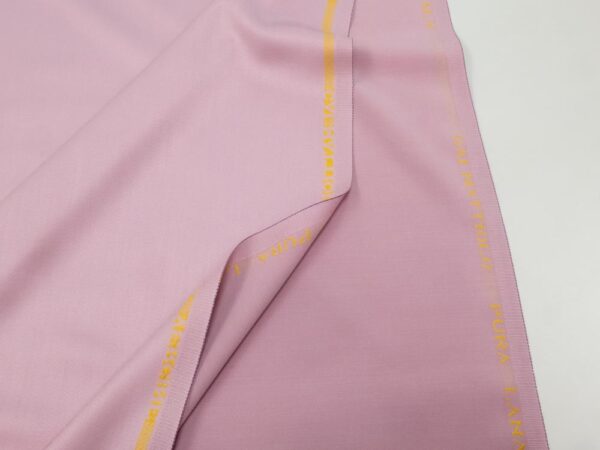 Stoff Wolle Gabardine Italien  Zephyr Rosa – Bild 3