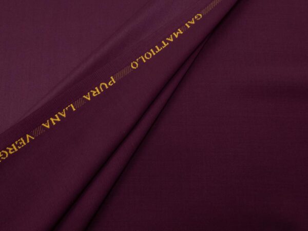 Stoff Wolle Gabardine Italien Prickled Beet