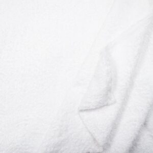 Stoff Frottee bianco