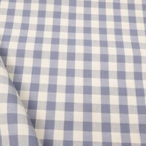 Stoff Tov. Carre Karo 16mm creme-grau