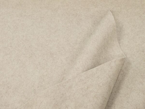 Stoff Feltro colorato Filz meliert beige – Bild 2