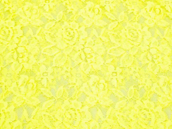 Stoff Pizzo elast. Gemini Pezze neon Spitze