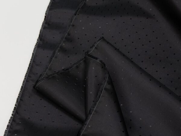 Stoff Jacquard Tivoli Futter schwarz – Bild 2