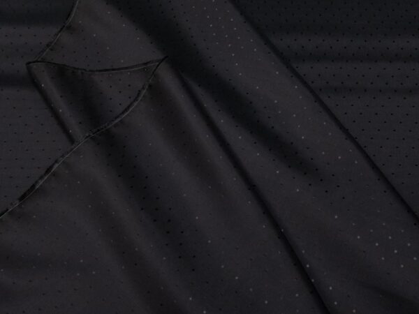 Stoff Jacquard Tivoli Futter schwarz