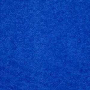 Stoff Frottee Spugna Cotone Bluette