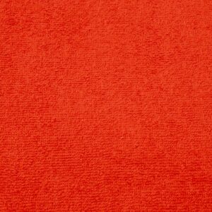 Stoff Frottee Spugna Cotone Rosso