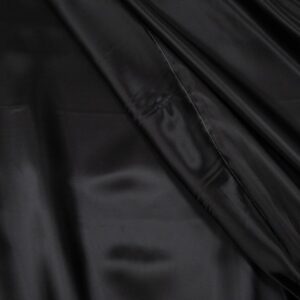 Stoff Viskose Futter Saglia Gold schwarz