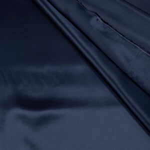 Stoff Viskose Futter Saglia gold dunkelblaugrau