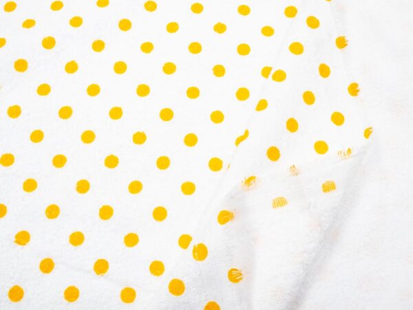 Stoff Frottee giallo