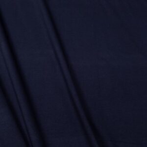 Stoff Baumwolljersey Elide aufgeraut nachtblau