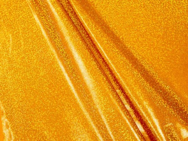 Stoff Licra sugar orange-gold – Bild 3