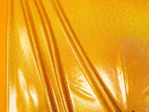 Stoff Licra sugar orange-gold