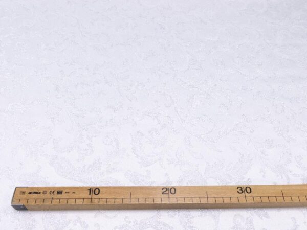 Stoff Navidas Lame Jacquard silber – Bild 3