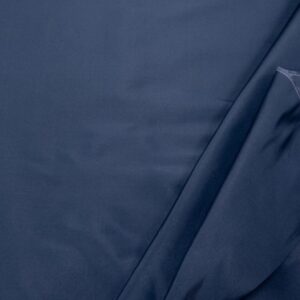 Stoff Seide Taft blaugrau