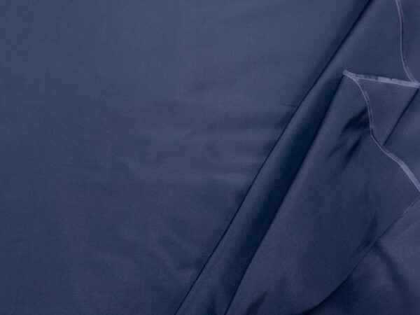 Stoff Seide Taft blaugrau