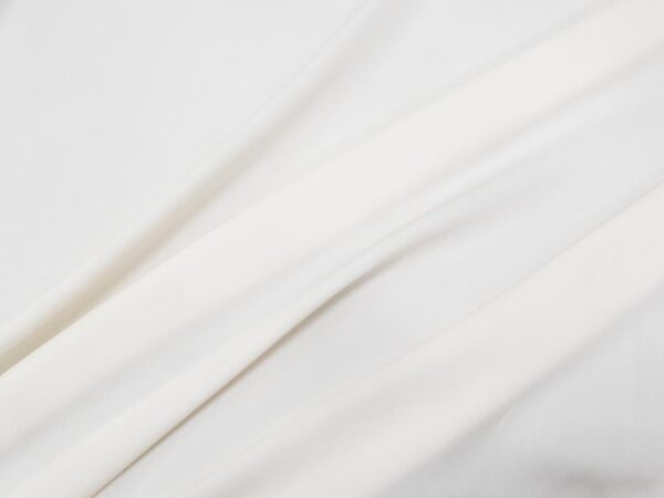 Stoff Seide Krepp de Chine Coconut Milk