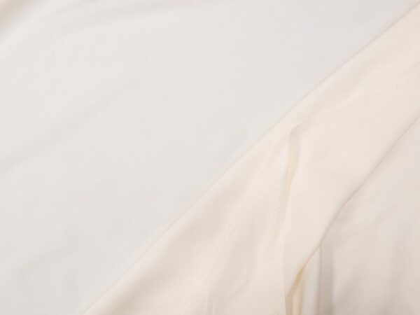 Stoff Seide Krepp de Chine creme – Bild 2