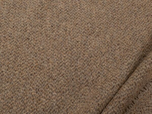 Stoff Kaschmir Fantasieboucle Braungrau R.Lauren – Bild 2