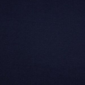 Stoff Interlock T Shirt nachtblau