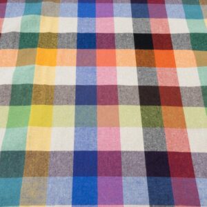Stoff Baumwolle Karos multicolor