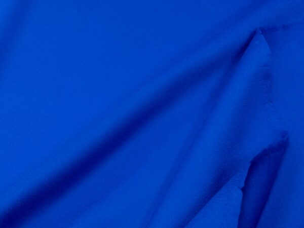 Stoff Mantel Kaschmirvelours Imperial Blue