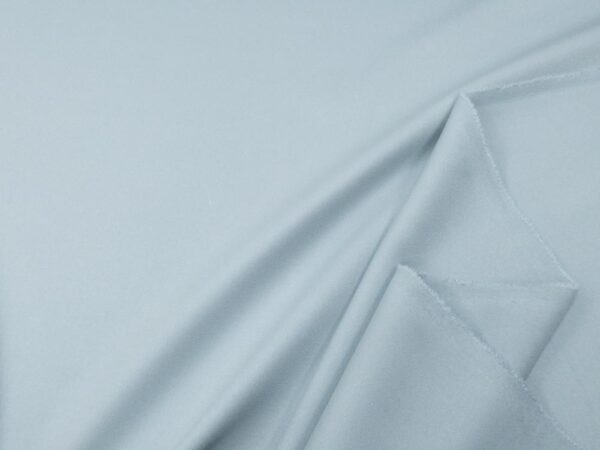 Stoff Schurwolle-Kaschmirvelours Sterling Blue