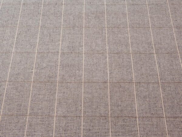 Stoff Wolle Italien Karo 1930 beige in beige