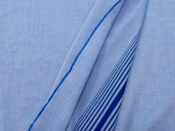 Stoff Pannello blau Streifen 165cm – Bild 2