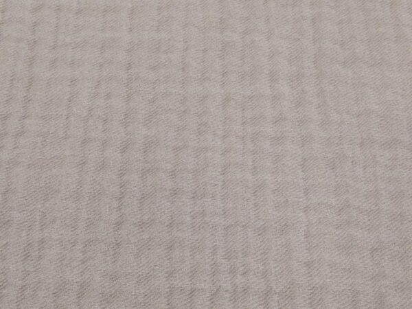 Stoff Wolle Double Gauze Lyria dick & weich hellgraubeige