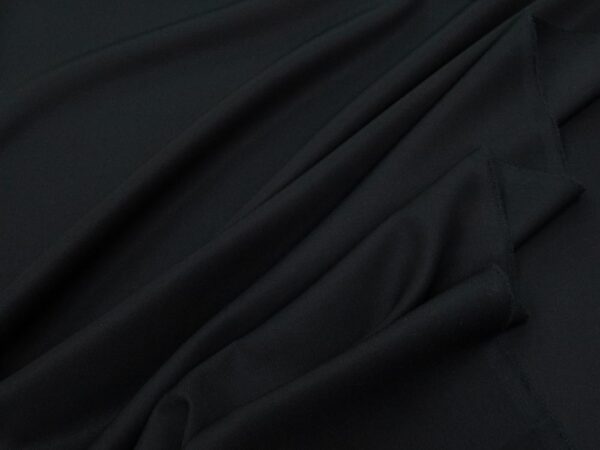 Stoff Wolle Twill dunkelgrün – Bild 2