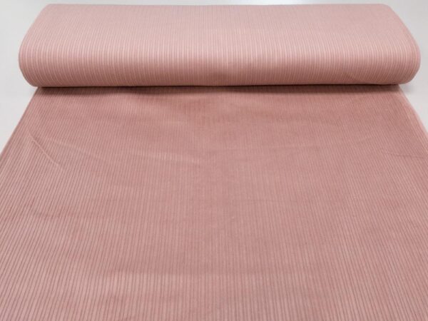 Stoff Breitcord schwer Old Rose – Bild 3