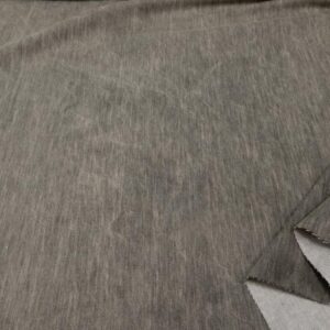 Stoff Denim graubeige washed Look