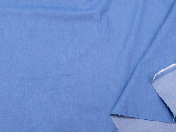 Stoff blue Denim Retrolook 1970