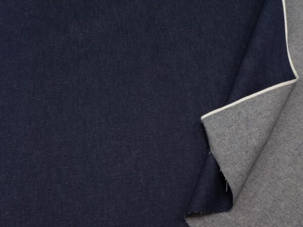 Stoff Selvedge Jap. Navy Webkante weiss
