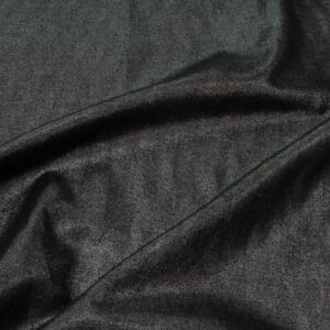 Stoff Leinen silber-schwarz