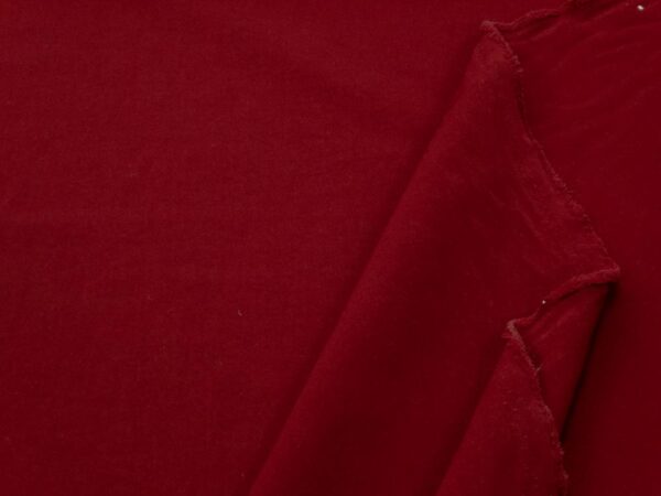 Stoff Kunstfaser Mantel merlot – Bild 2