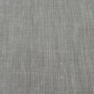 Stoff Leinen-Seide Pied de Poule mini schwarz-weiss