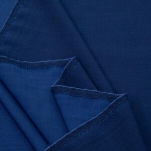 Stoff Sommer-Wolle dünn Köper mit EA Blue Quartz meliert