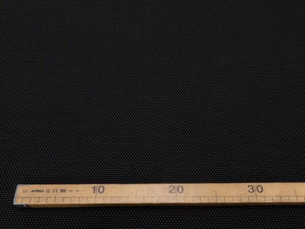 Stoff Wolle Jersey schwarz-weiss Punkte – Bild 4